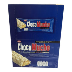 Choco Mucho White Chocolate Caramel Wafer Roll with Cereal Crispies – 10 x 25g Bars