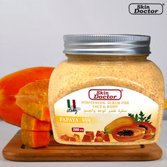 Skin Doctor Face & Body Whitening Scrub – Papaya 500ml