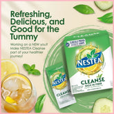 Nestea Cleanse High in Fiber Sugar-Free Green Tea – Lemon Cucumber (10 Sachets)