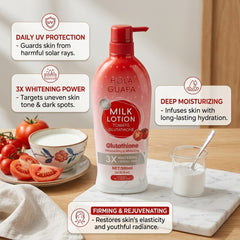 Hola Guapa Milk Lotion Tomato Glutathione – 500ml