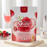 Manee Gluta Collagen Plus – Raspberry Flavor (20 Sachets × 10g Each)