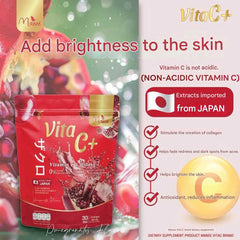 Manee Vita C+ Pomegranate Flavour - 30 Sachets × 10g