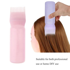 Hair Dye & Oil Applicator Bottle with Comb