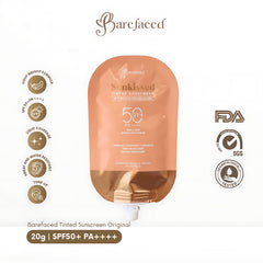 Barefaced Sunkissed Tinted Sunscreen SPF 50+ PA++++ – 20g Sachet