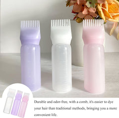 Hair Dye & Oil Applicator Bottle with Comb