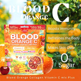 Mikeo Liposomal Blood Orange C Collagen Vitamin C Mix Plus - 30 Sachets x 15g