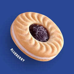 Jack ‘n Jill Dewberry Blueberries ’n Cream Biscuits – 10 x 33g Packs (330g Total)