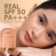Barefaced Sunkissed Tinted Sunscreen SPF 50+ PA++++ – 20g Sachet