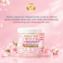 Laura Belle Hikaru Nara Bihaku Bleaching Whipped Scrub – 250g