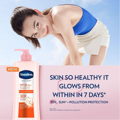 Vaseline Healthy Bright Gluta Ceramide Brightening Lotion SPF 30 PA++ – 500ml