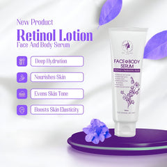 Ms. Tsung Face & Body Serum: Retinol & Hyaluronic Acid – 100 ml