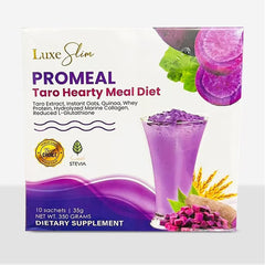 Luxe Slim ProMeal Taro Hearty Meal Diet – 10 Sachets x 35g