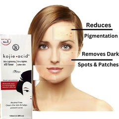 Kojie Acid Skin Brightening X10 Toner - 100ml