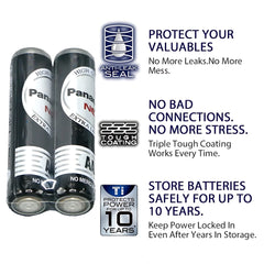 Panasonic AAA Carbon Zinc Batteries – Pack of 2