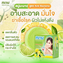 Mena Lemon Soap Antibacterial Formular – 150g