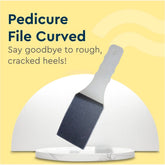 Curved Foot File & Callus Remover | Double-Sided Pedicure Foot Rasp for Smooth, Soft Feet