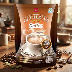 Catherine's Premium Coffee – 100% Arabica | 0% Cholesterol (10 Sachets × 15g)