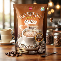 Catherine's Premium Coffee – 100% Arabica | 0% Cholesterol (10 Sachets × 15g)