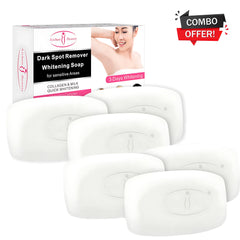 Aichun Beauty Dark Spot Remover Whitening Soap - 100g × 6 Pack Combo