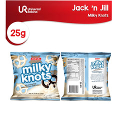 Jack 'n Jill Milky Knots Chocolate - 25g