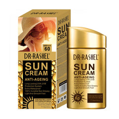 Dr. Rashel Sun Cream Anti-Aging SPF 60+++ with Gold & Collagen – 80gm