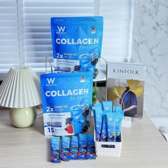 Wink White Collagen Blue HYA Plus - 15 Sachets x 12g