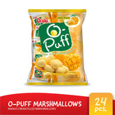 Oishi O-Puff Mango Cream Filled Marshmallow (24 x 3.5g – 84g)