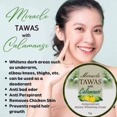 Miracle Tawas with Calamansi Anti-Perspirant Intense Brightening Cream – 10g