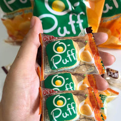 Oishi O-Puff Mango Cream Filled Marshmallow (24 x 3.5g – 84g)