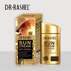 Dr. Rashel Sun Cream Anti-Aging SPF 60+++ with Gold & Collagen – 80gm