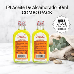IPI Aceite De Alcamporado 50ml - 2 Pcs COMBO