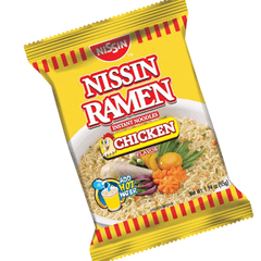 Nissin Ramen Instant Noodles Chicken Flavor - 55g - Pinoyhyper