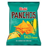 Oishi Nacho Taco Flavour Panchos - 85g - Pinoyhyper
