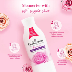 Enchanteur Romantic Satin Smooth Perfumed Body Lotion - 500ml