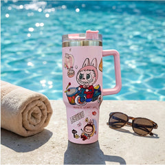 Stainless Steel Insulated Labubu Tumbler- 1200ml
