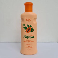 RDL Papaya Whitening Body Lotion + Vitamin E - 200ml