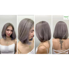 Bremod Premium 8.17 Milk Tea Ash Hair Color with Oxidizer Combo