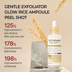 Dr. Melaxin Peel Shot Exfoliating White Rice Ampoule – 80ml