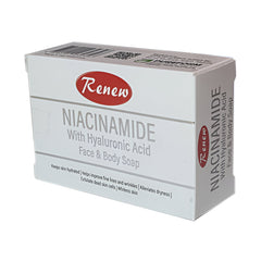 Renew Niacinamide with Hyaluronic Acid Face & Body Soap - 135g