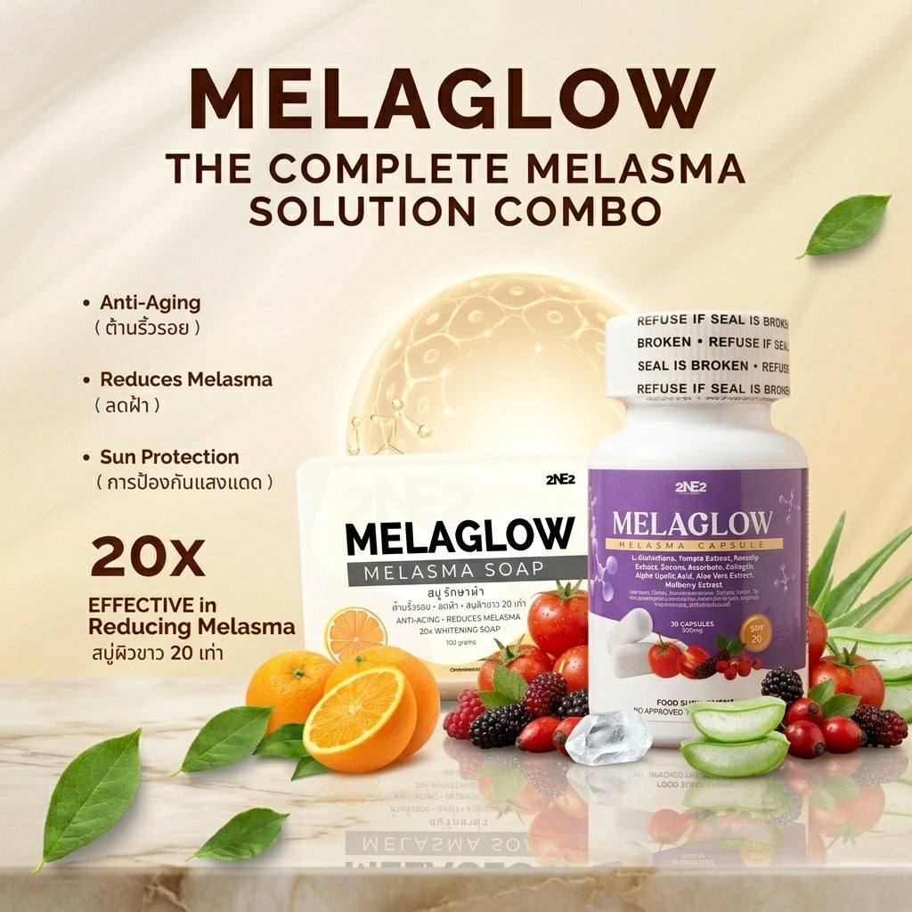 2NE2 Melaglow Complete Melasma Solution Combo