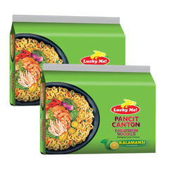 Lucky Me Pancit Canton Kalamansi 60g Pack of 6 (1+1) Offer