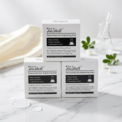 Teashell Niacinamide Skin Brightening Soap – 100g × 3PCS COMBO