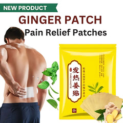 FAREJIANGTIE Pain Relief Ginger Patches - 100pc