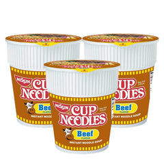 Nissins Cup Noodle Beef 60g (3 Pcs Combo Offer)