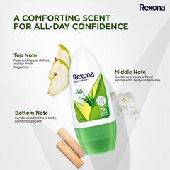 Rexona Aloe Vera Deodorant Roll-On  50ml  Sige Mart UAE