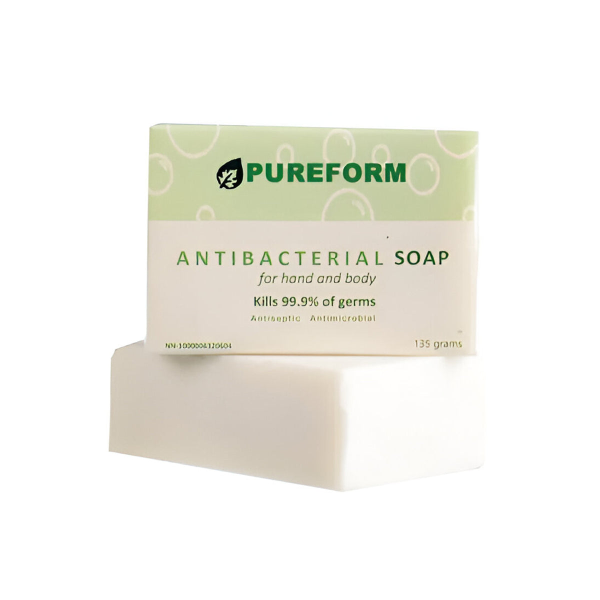 Pureform Antibacterial Hand & Body Soap - 135g