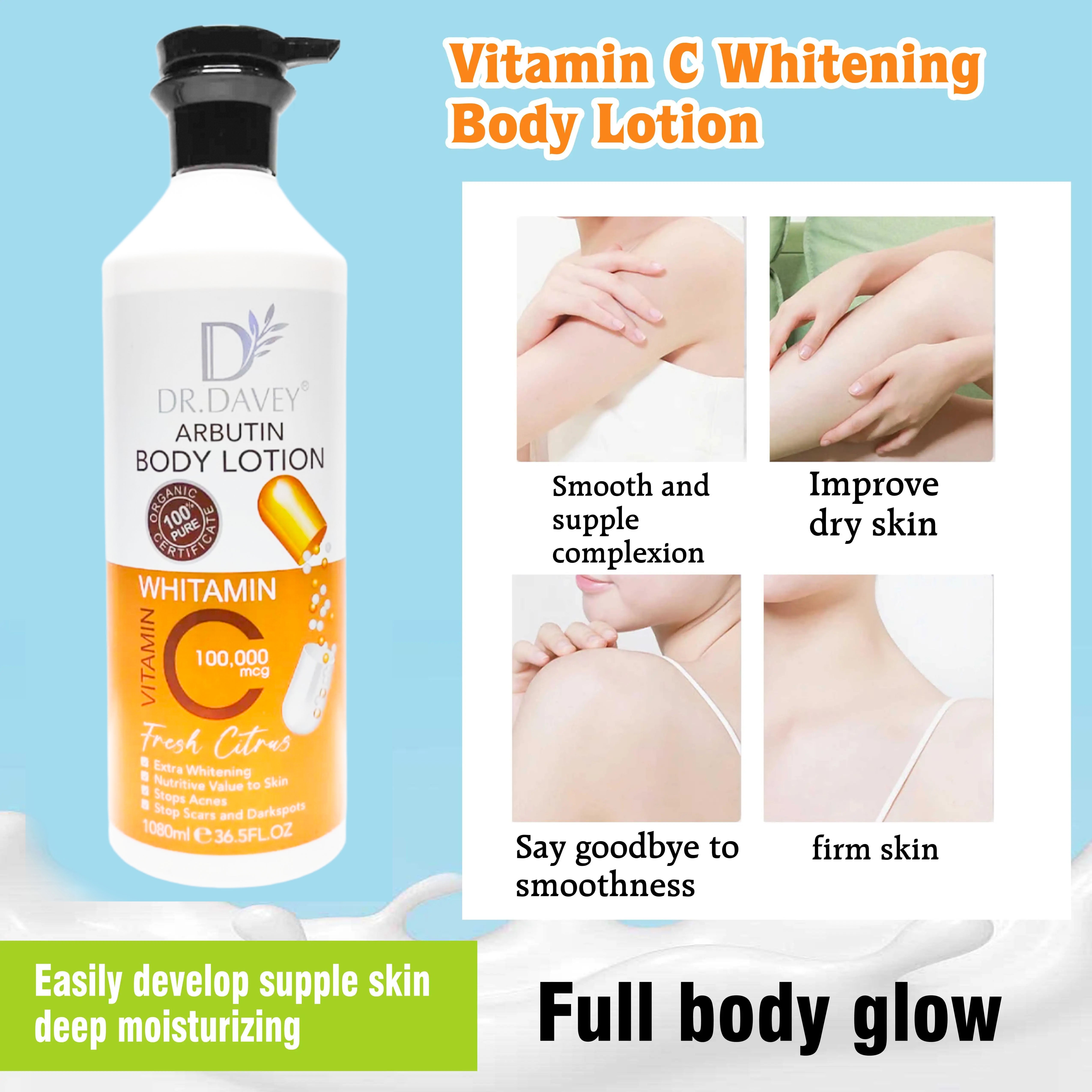 Dr. Davey Arbutin Body Lotion - 1080ml (Jumbo Size)