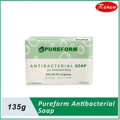 Pureform Antibacterial Hand & Body Soap - 135g