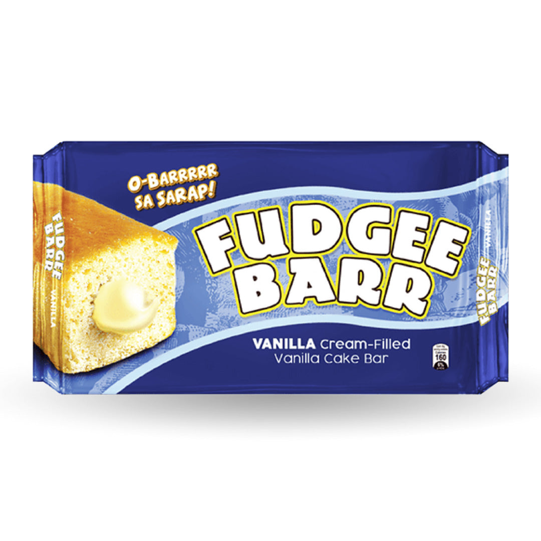 Fudgee Barr Vanilla Cream-Filled Cake Bar 10x39 gm