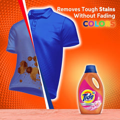 Tide Power Gel Liquid Detergent with Downy Floral Breeze – 1.8L